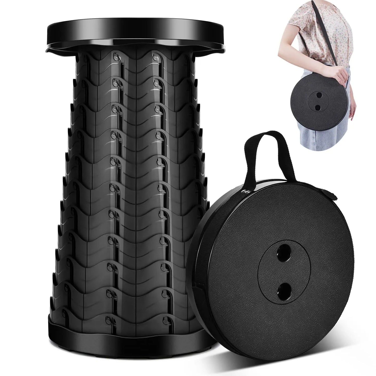 NNEOBA Portable Collapsible Telescopic Stool